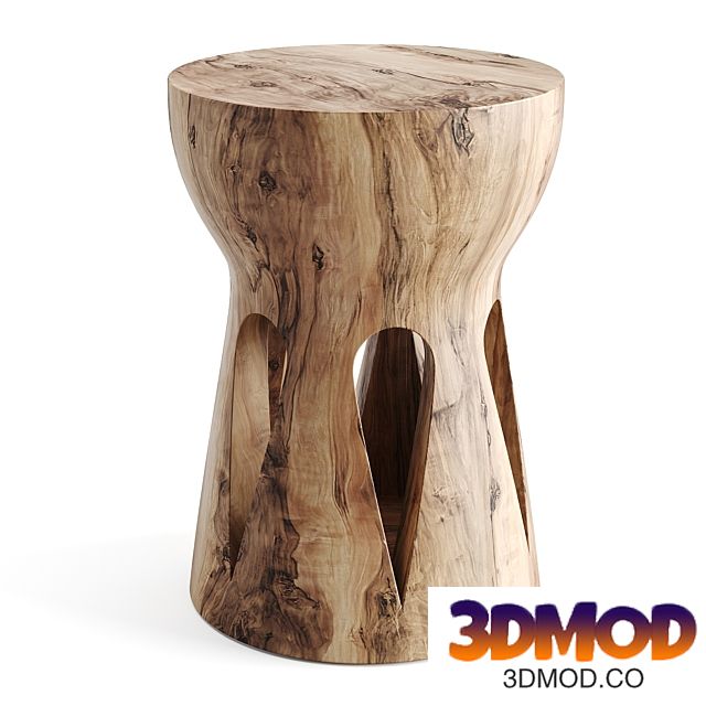 Papung Sculpted Side Table AM.PM 边几