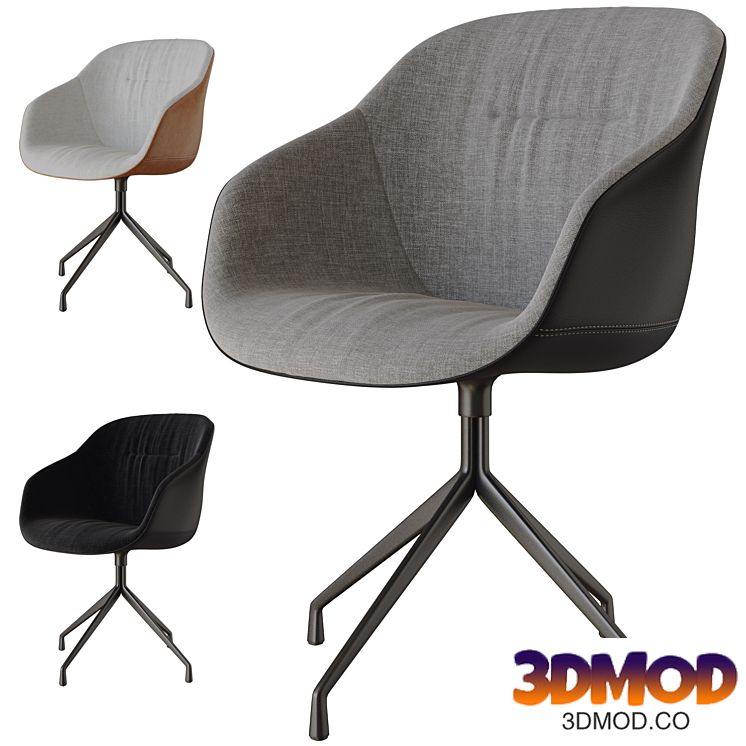 Aac 121 chair soft duo by Hay 办公椅
