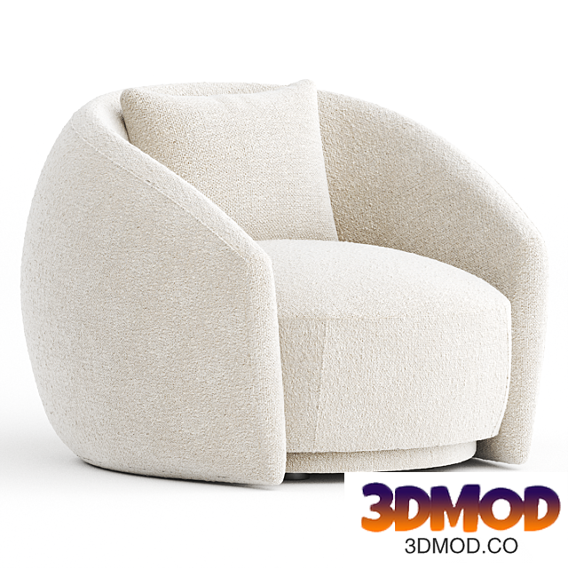 PACIFIC Armchair By Moroso 单人沙发