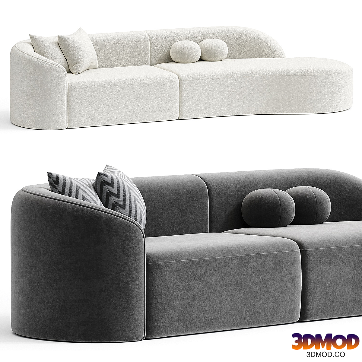 FROST CORNER SOFA 多人沙发