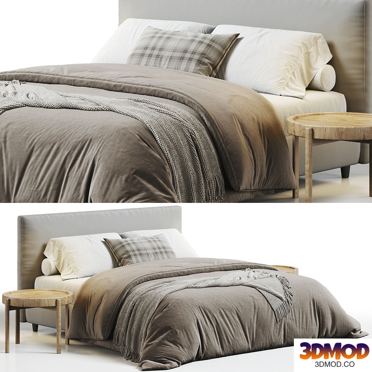 Ikea Dunvik Bed 双人床