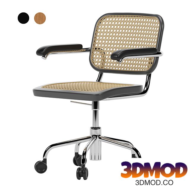 Thonet_S64_VDR办公椅