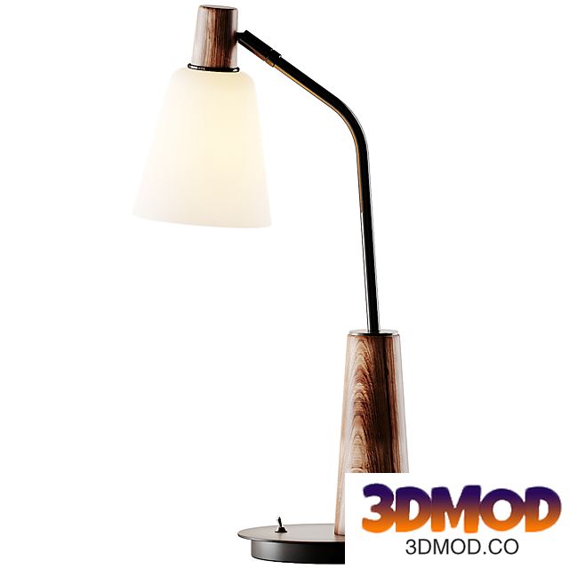 Shinola Book Milk Glass and Metal Desk Lamp from Detroit-based Shinola 台灯