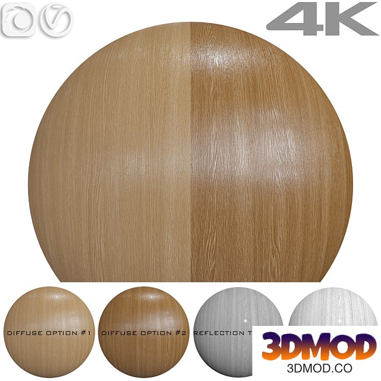 Seamless texture - Oak 木纹
