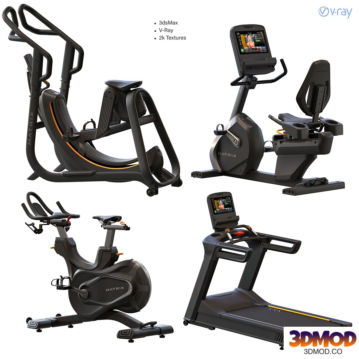 Matrix Fitness for Exercise Gym ( Part 2 ) 健身器材