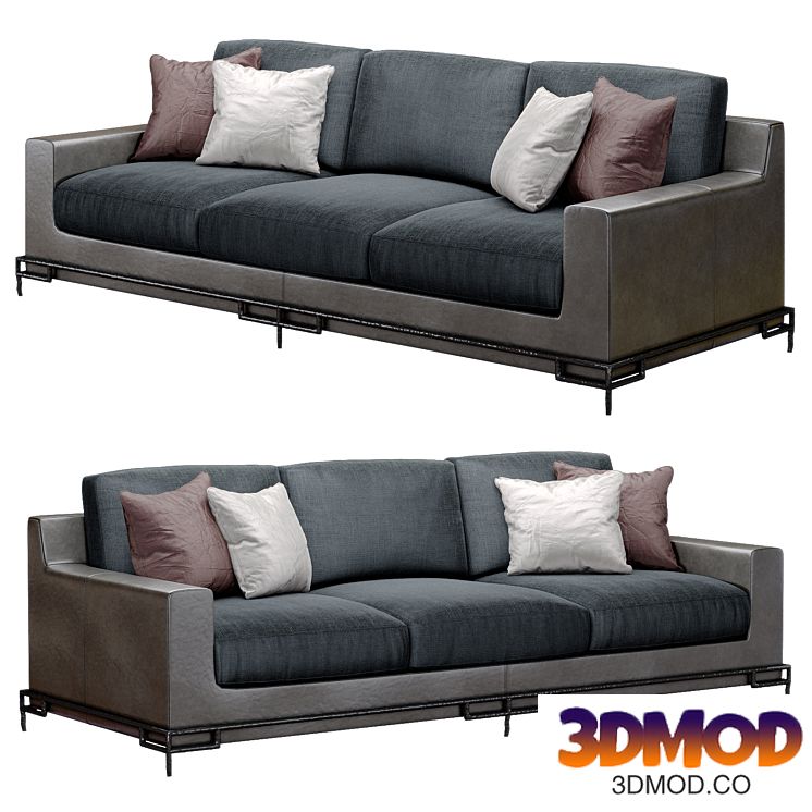 Studio Liaigre Erudit Sofa 6 Legs 双人沙发