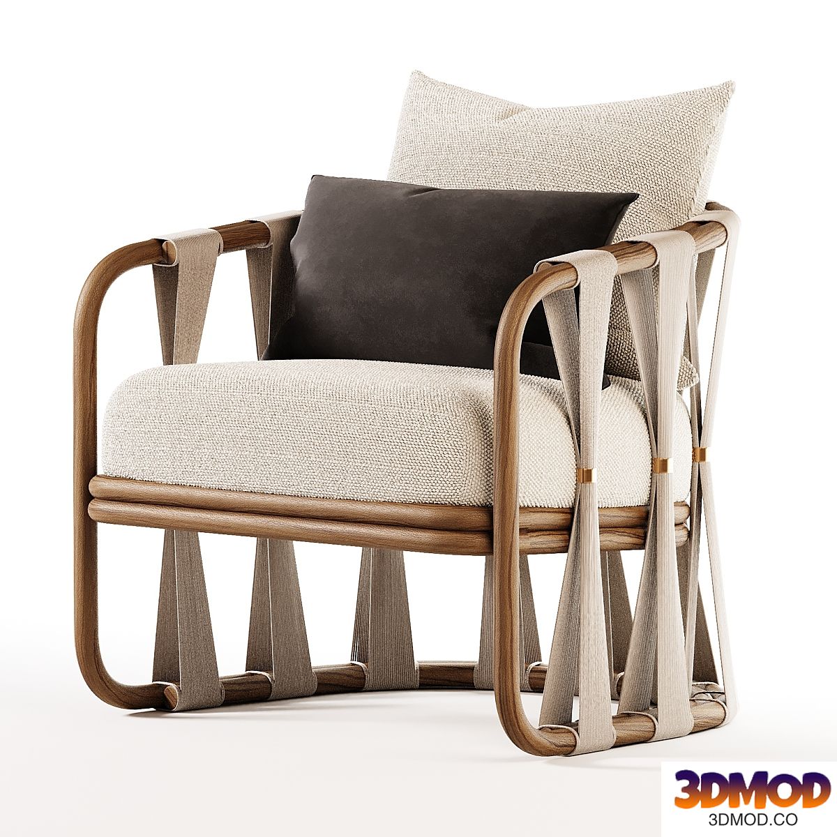 Palecek Strings Attached Lounge Chair 休闲椅