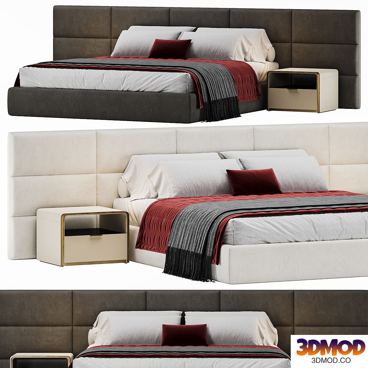 Bed K811 by delavega 双人床