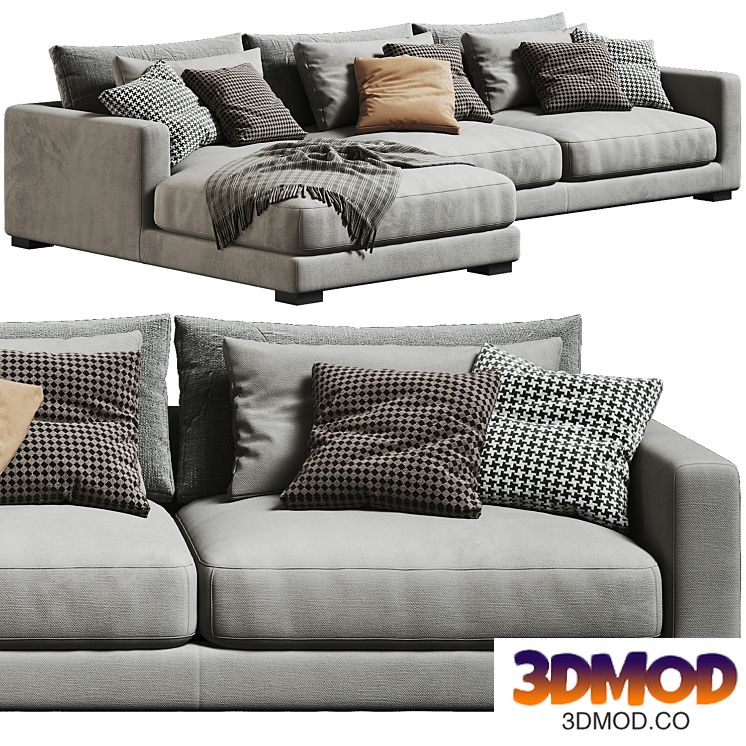 Linteloo Mauro Chaise Longue Sofa 02 多人沙发