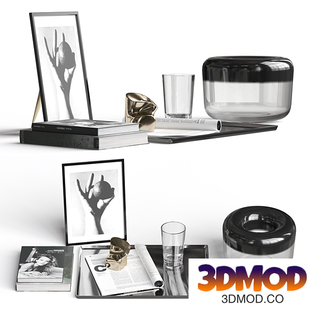 decor set by B&B ITALIA 装饰品摆件