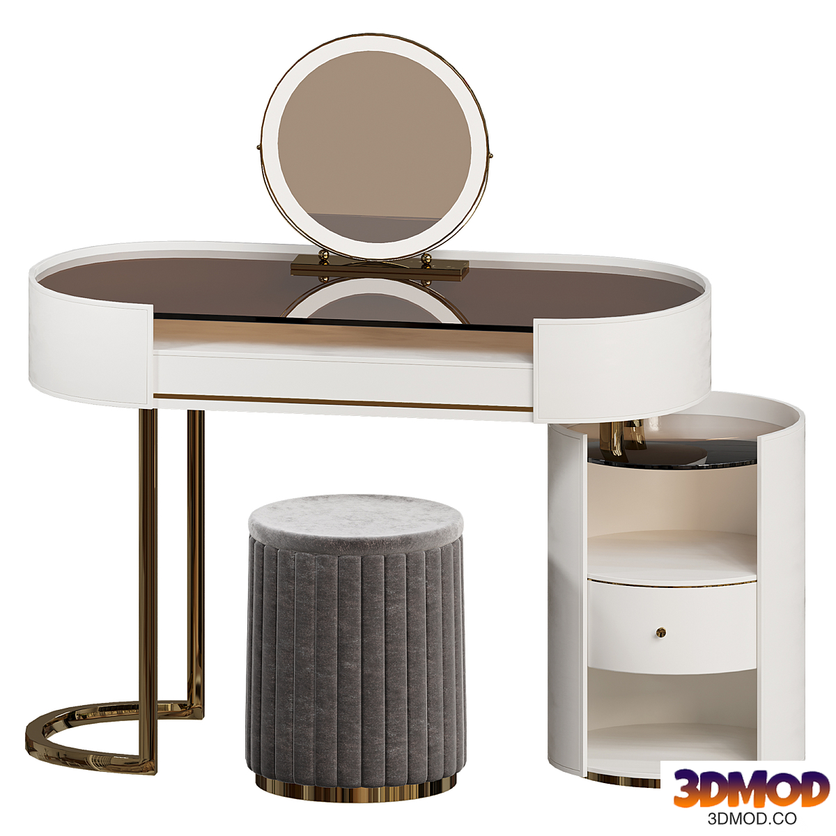 Abruzzo Dressing Table 梳妆台