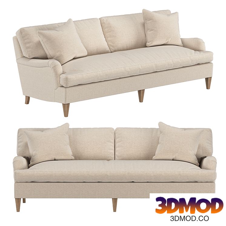 BROMLEY BENCH CUSHION SOFA 多人沙发