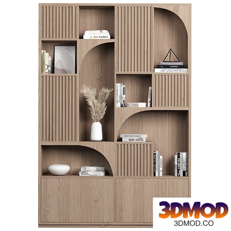 Rack and Bookcase 书柜装饰柜