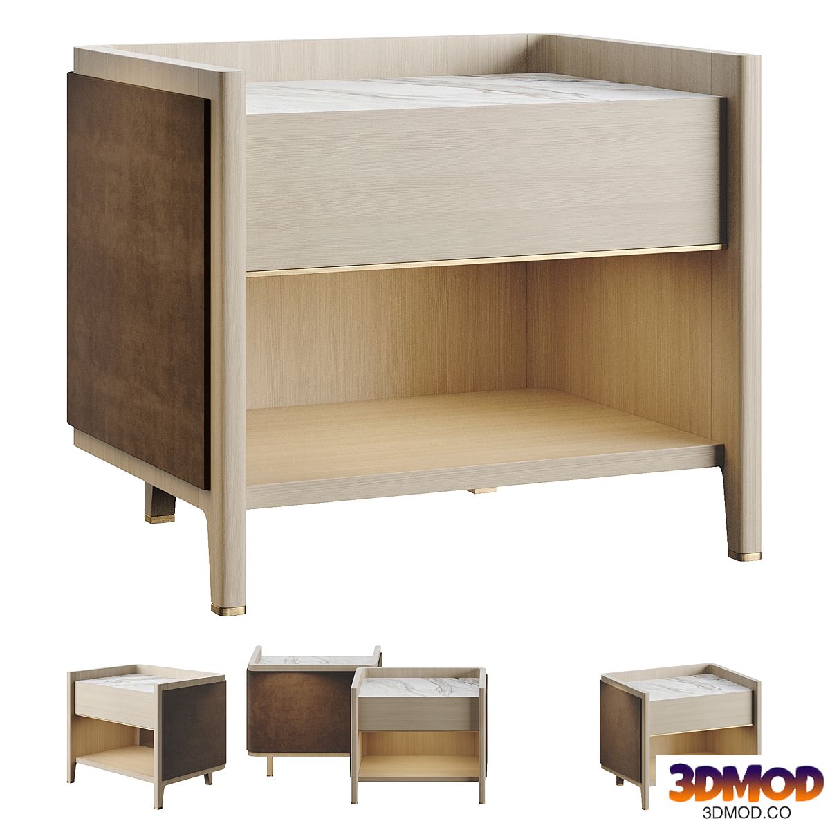 Frato HVAR Bedside Table 床头柜