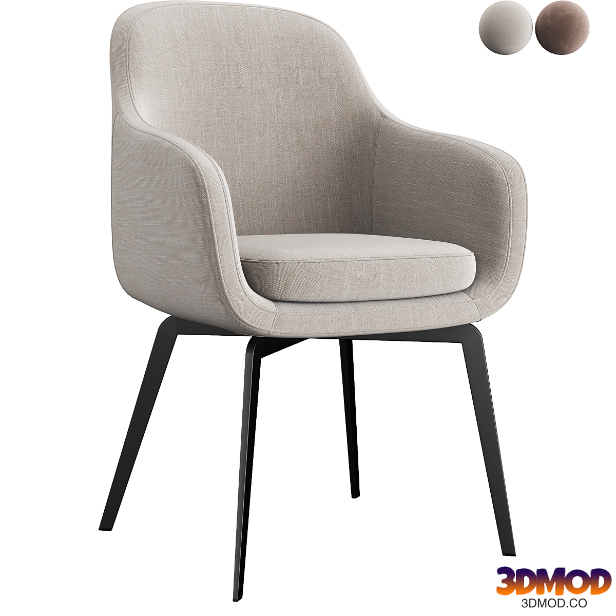 BELT Fabric chair 单椅餐椅
