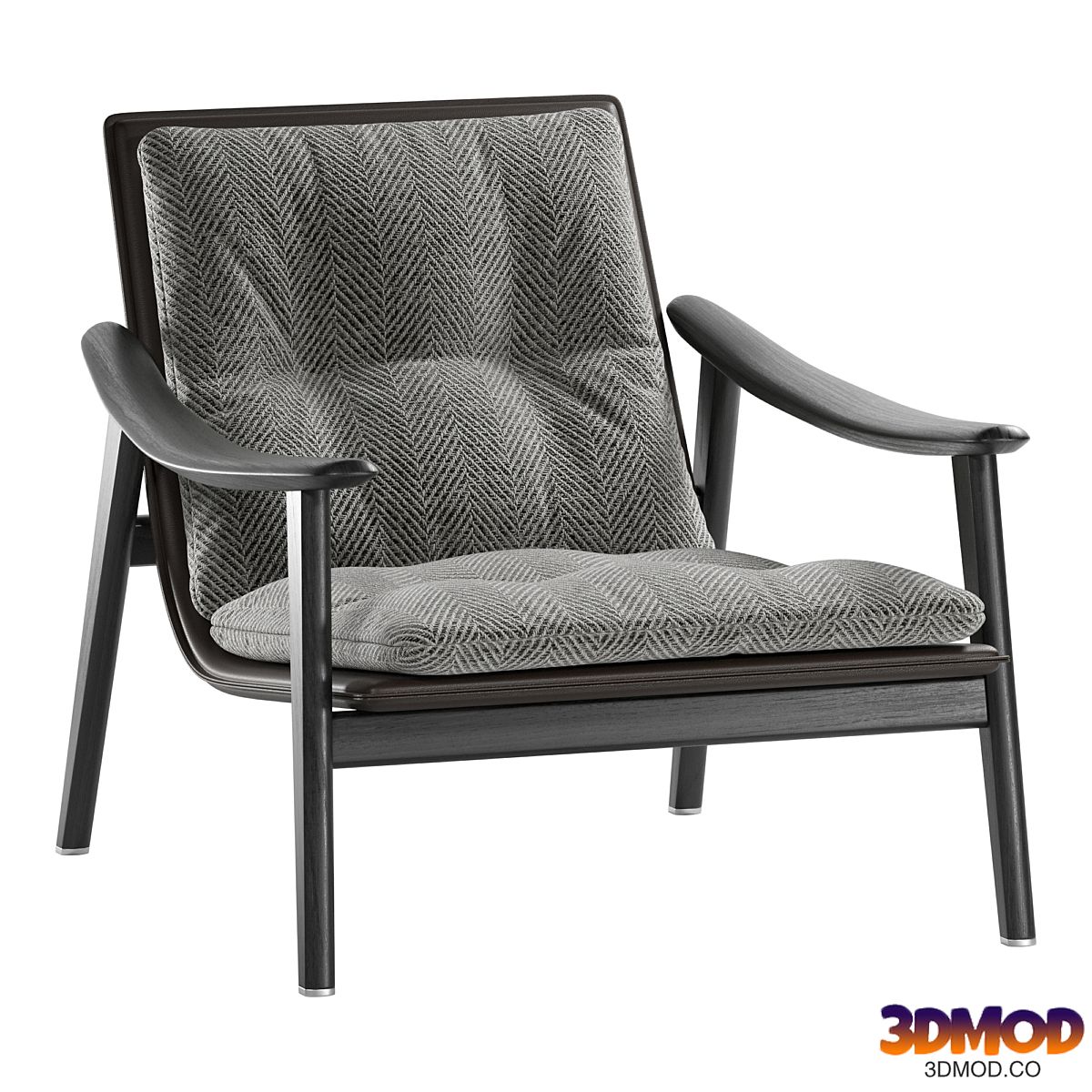 Minotti - Fynn Saddle Hide armchair  休闲椅