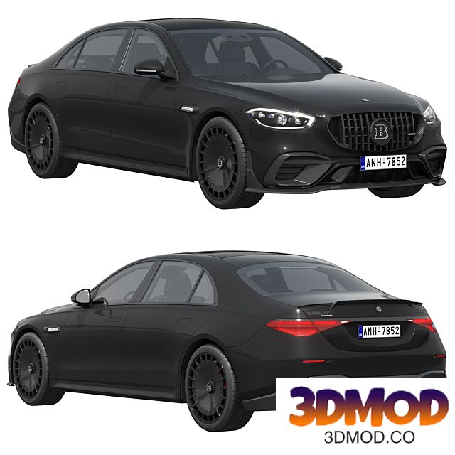 Brabus 1000 Bichromatic AMG S63 汽车