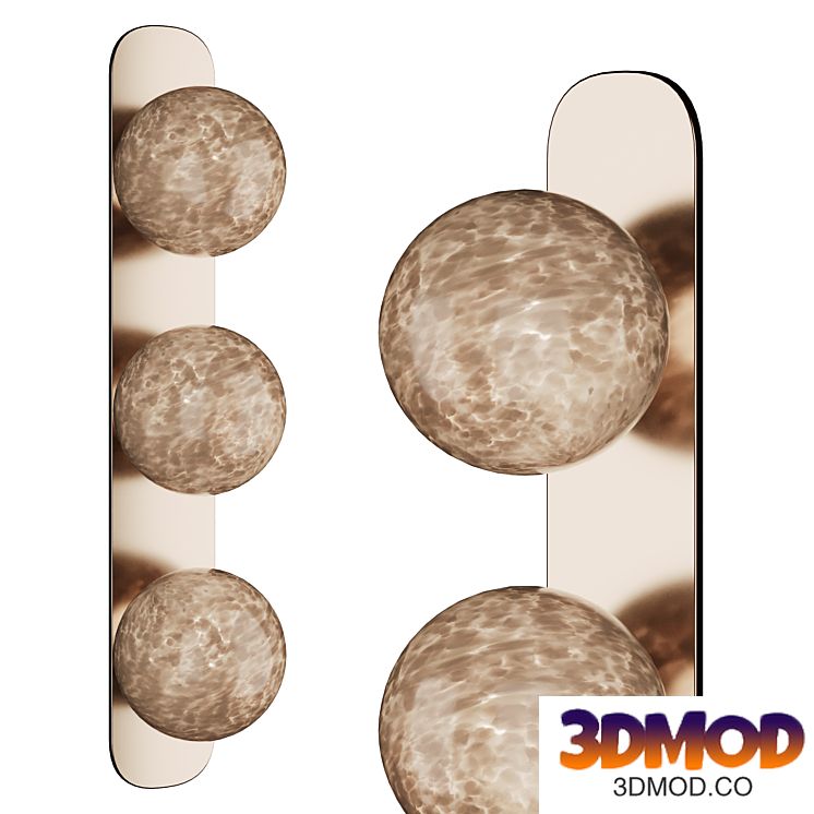 Heathfield&Co - Talia Triple Wall Light 壁灯
