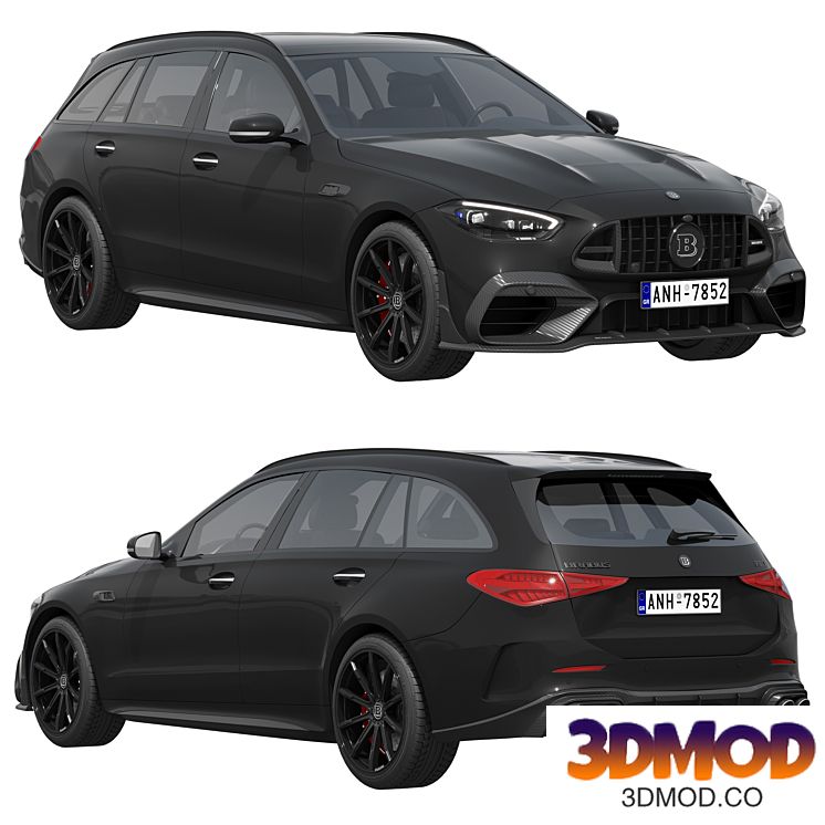 Brabus 730 AMG C63 Estate 汽车