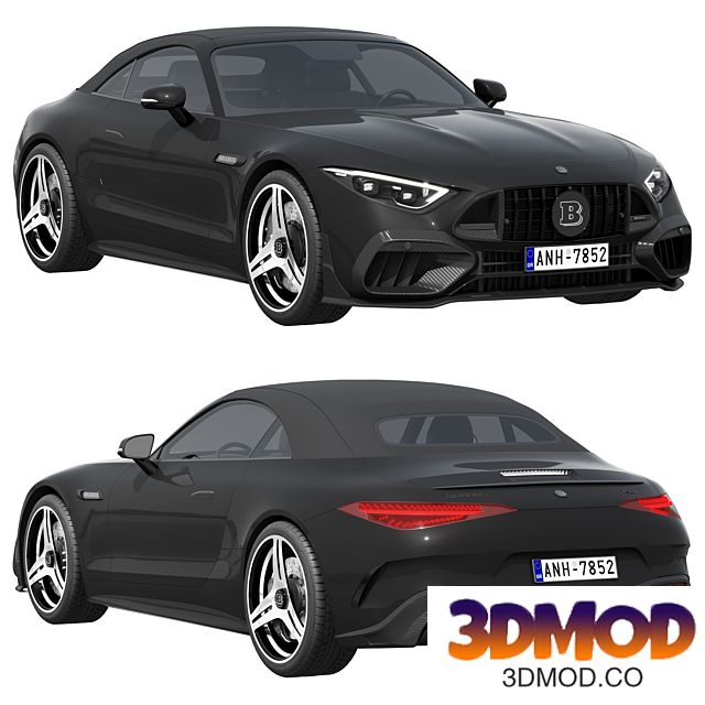 Brabus 750 AMG SL63 汽车