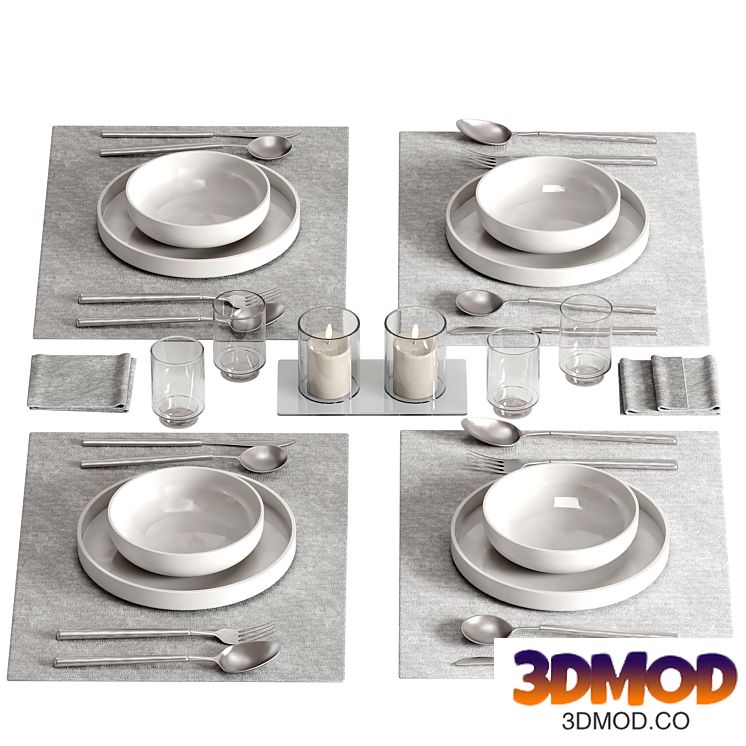 tableware setting N050 餐具