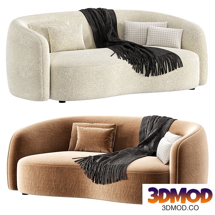 Sonora Sofa by Dantone Home 双人沙发