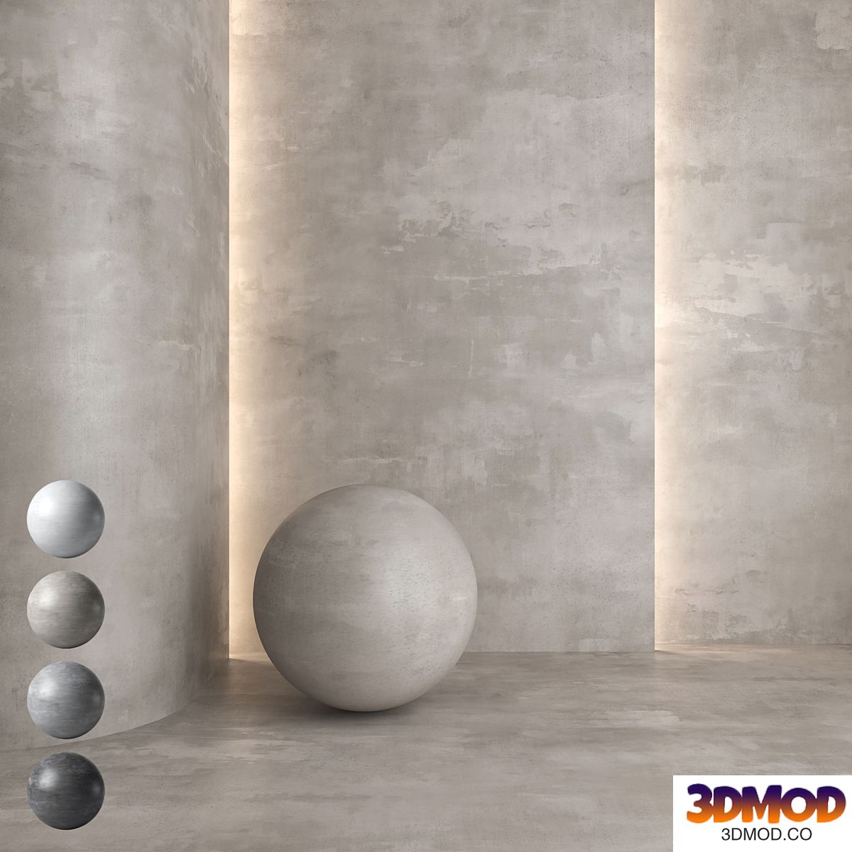 Decorative plaster v01