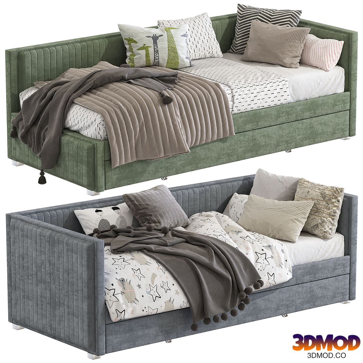 Sofa bed Hawthorne Daybed with Trundle 237