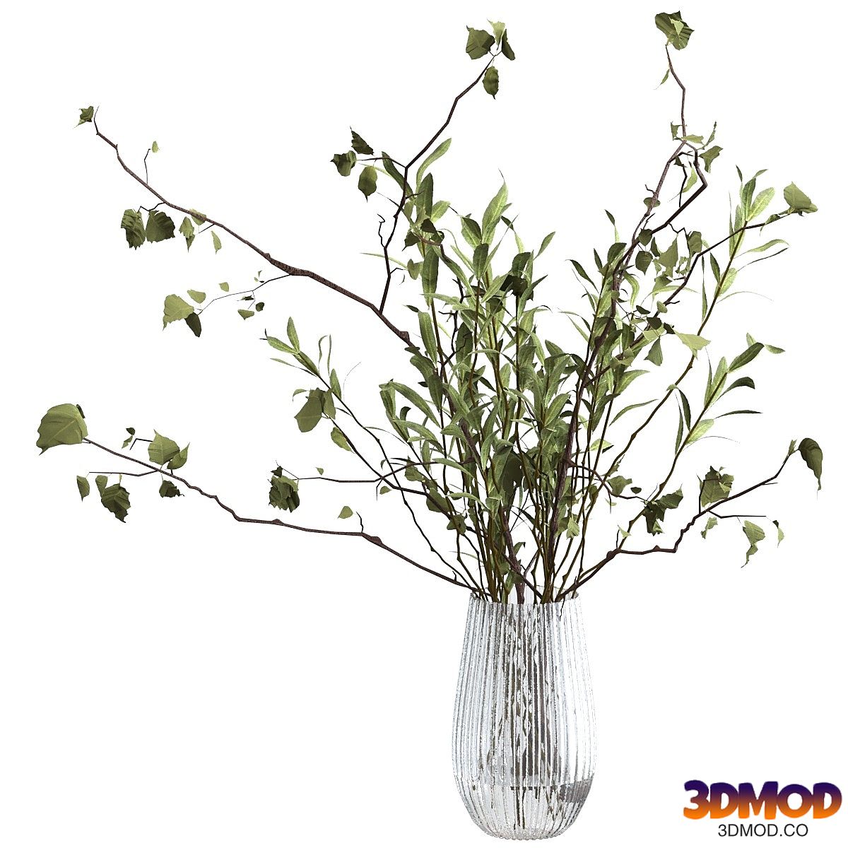 Bouquet of twigs