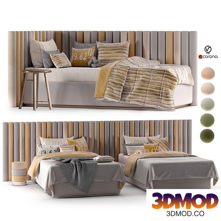 attached and day bed set30 单人床