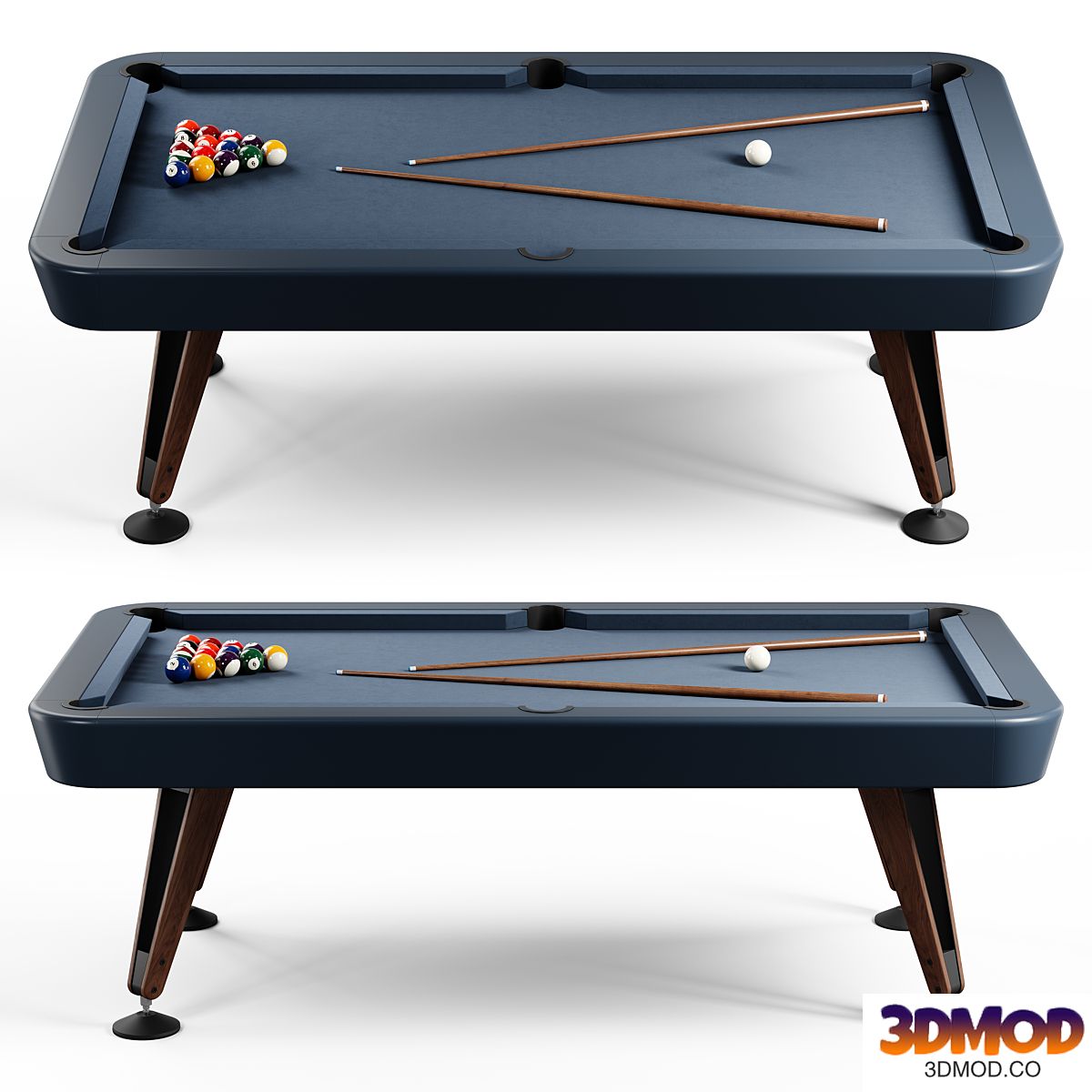 RS Barcelona Diagonal American 7ft Indoor Pool Table
