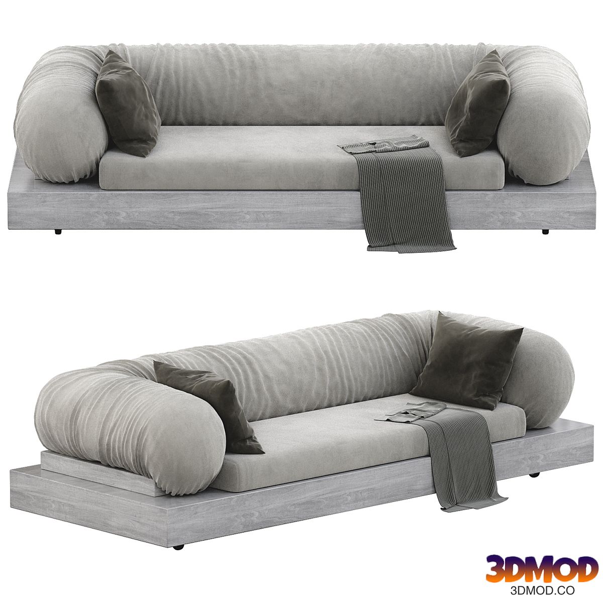 Natuzzi Italia Block 双人沙发