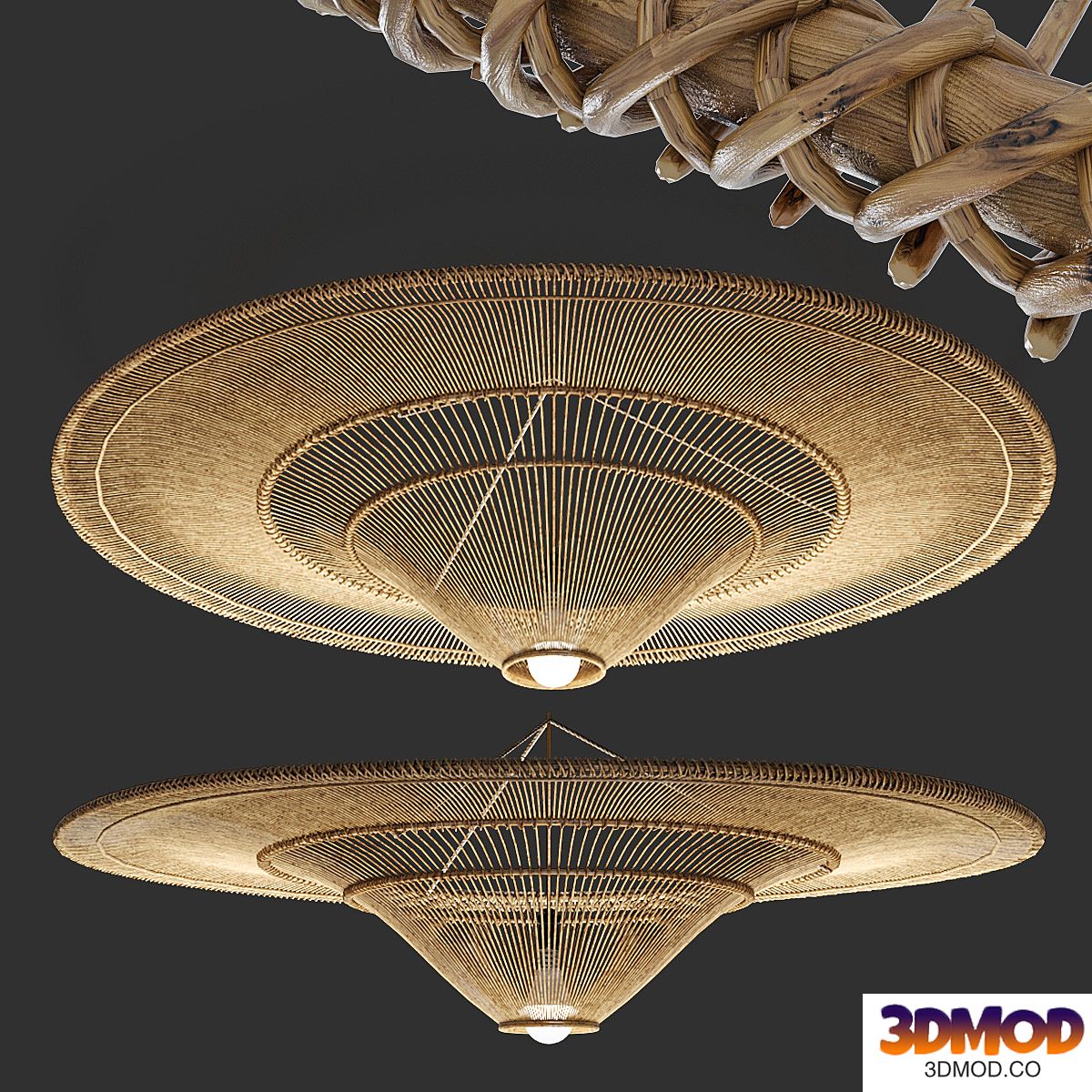Hanging chandelier №7 吸顶灯