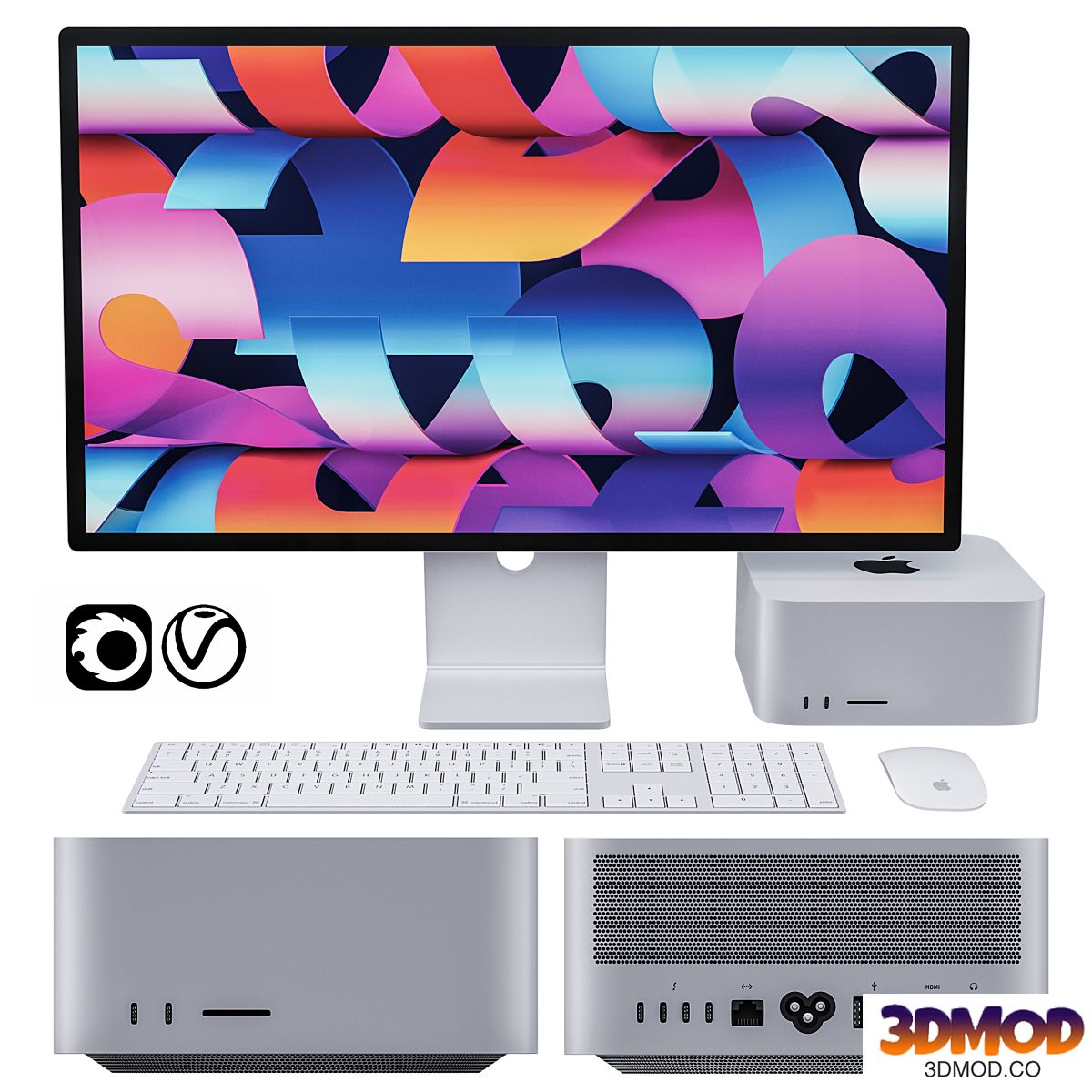 Apple Mac Studio with Studio Display 电脑