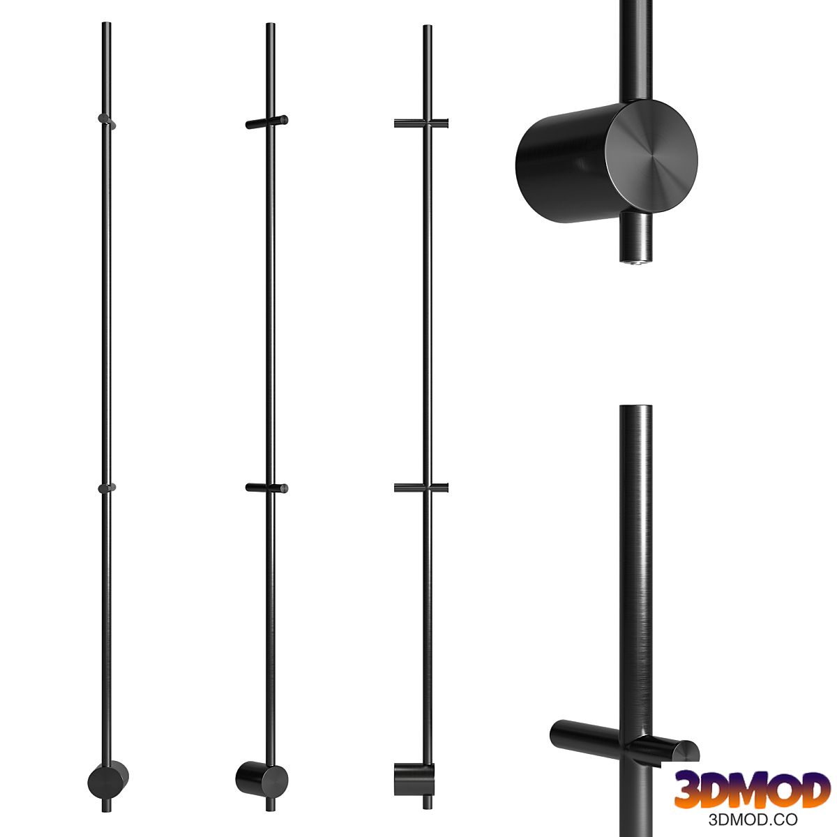 Heated Towel Rail BRUNO V by Broner