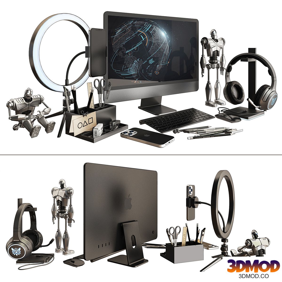 Decor for the workplace in the nursery_2