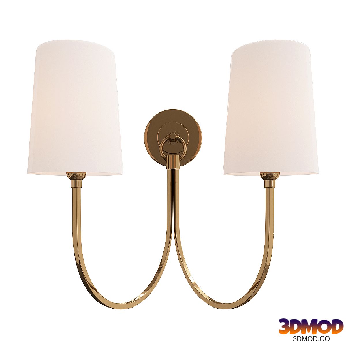 DOUBLE SWAG SCONCE - 2 LIGHT