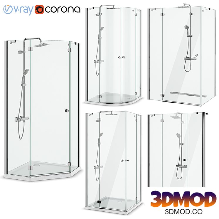 Shower enclosures Radaway | Torrenta 淋浴间