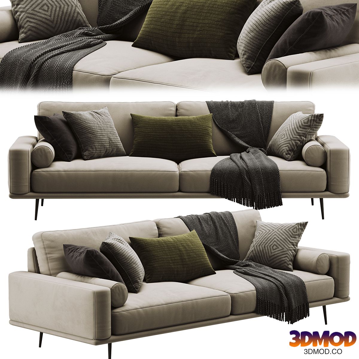 BoConcept Carlton Sofa 双人沙发