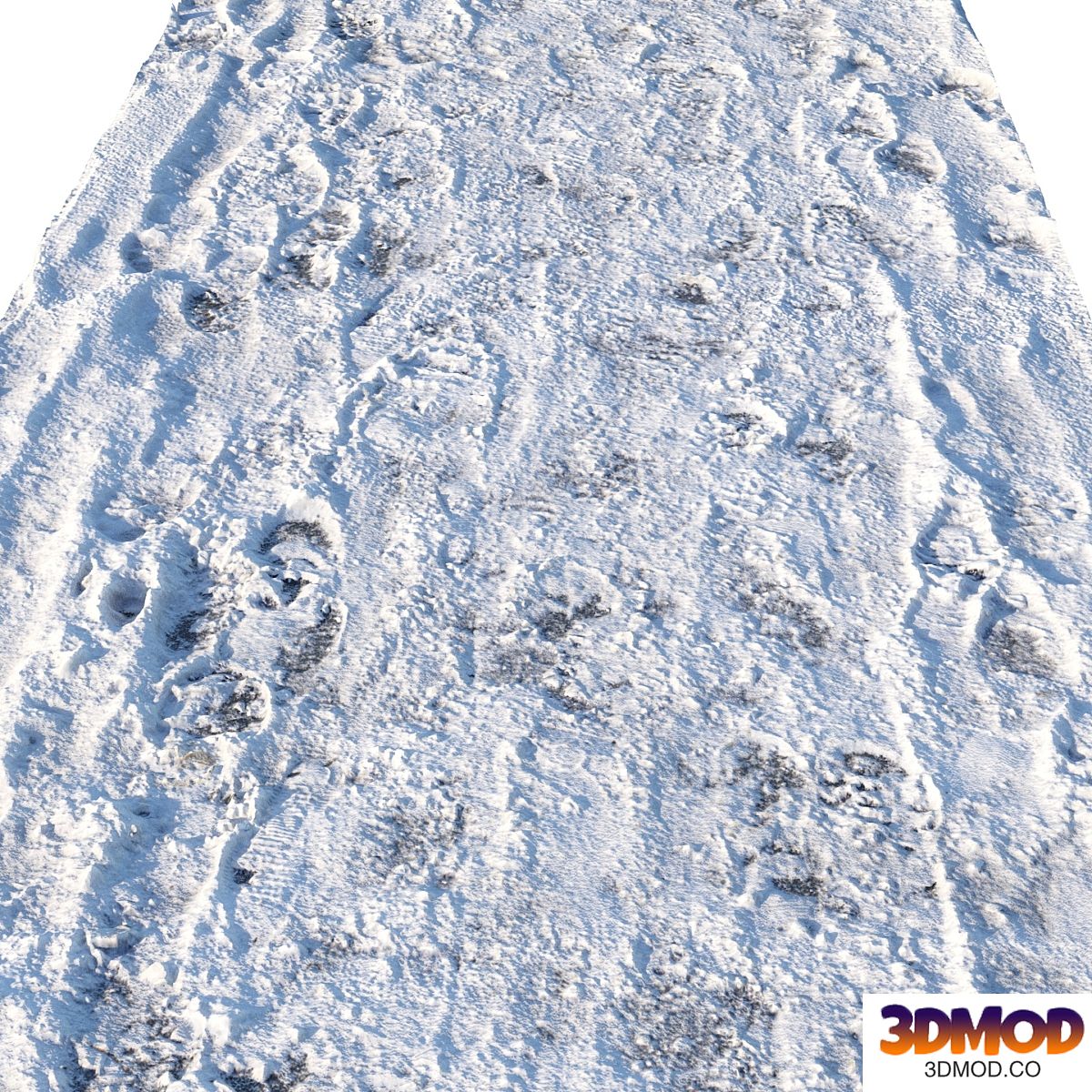 Winter footpath 04 (8 meters)