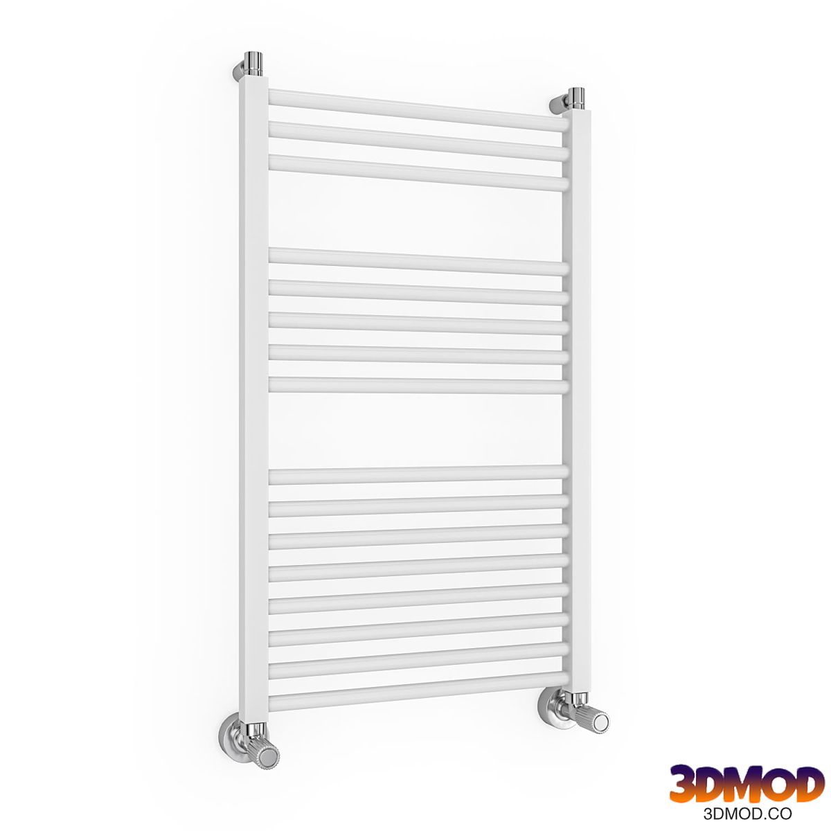 Water heated towel rail Margaroli Alba 7-464/16