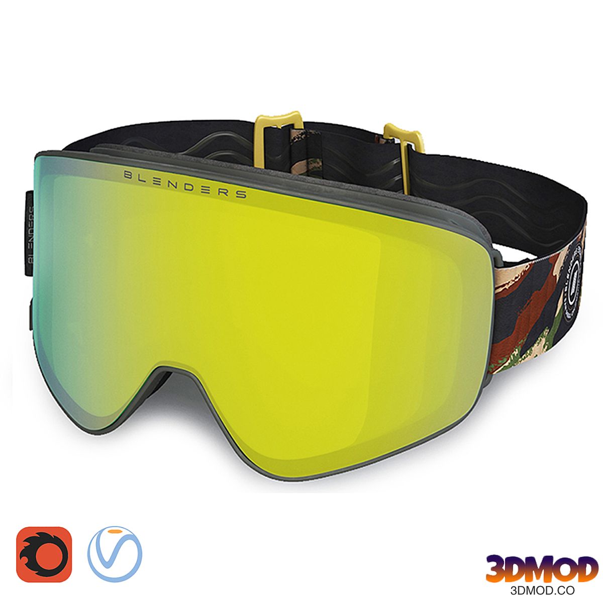 Diva Drama - Blenders Ski Goggles