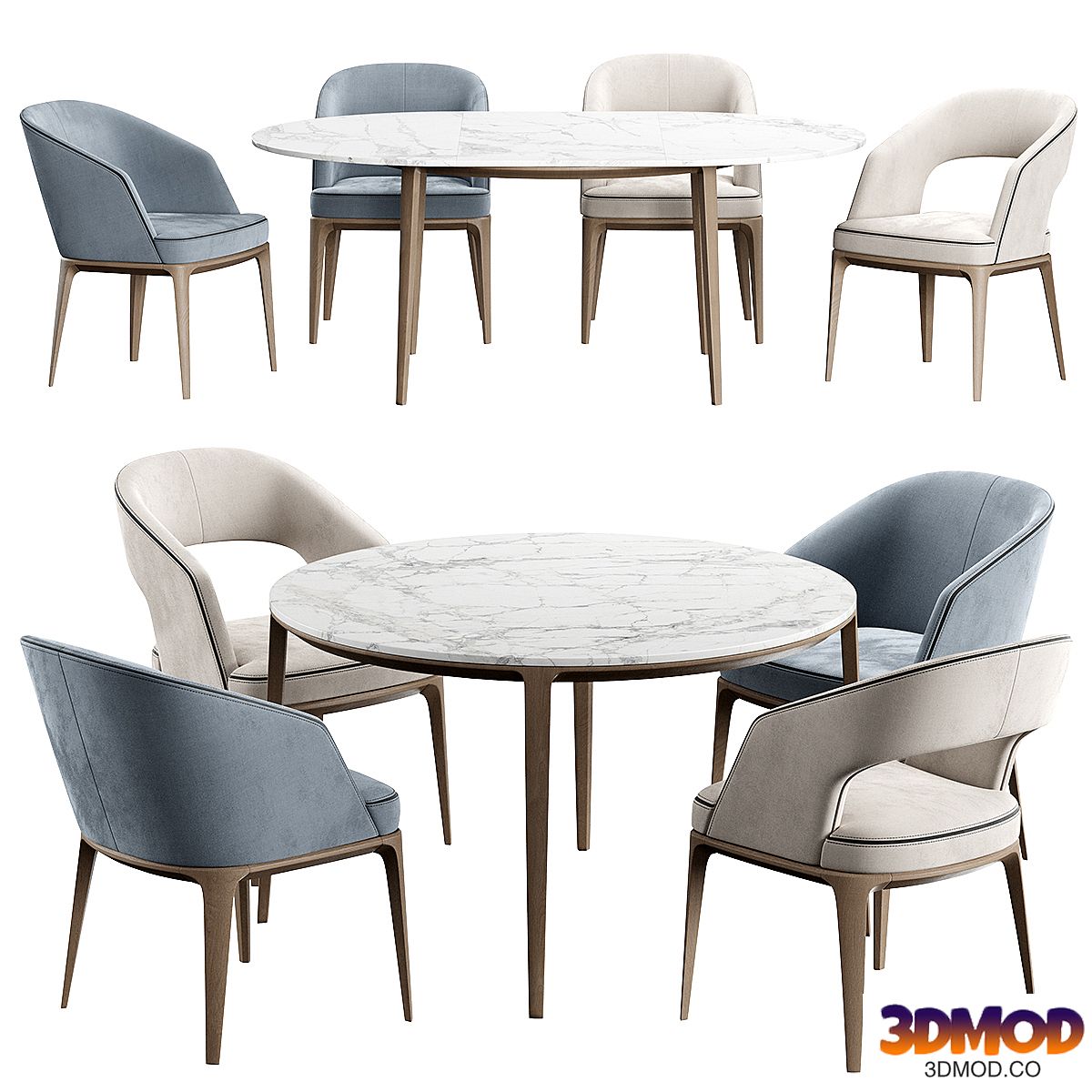 Pace Loom Chair L Table 餐桌椅