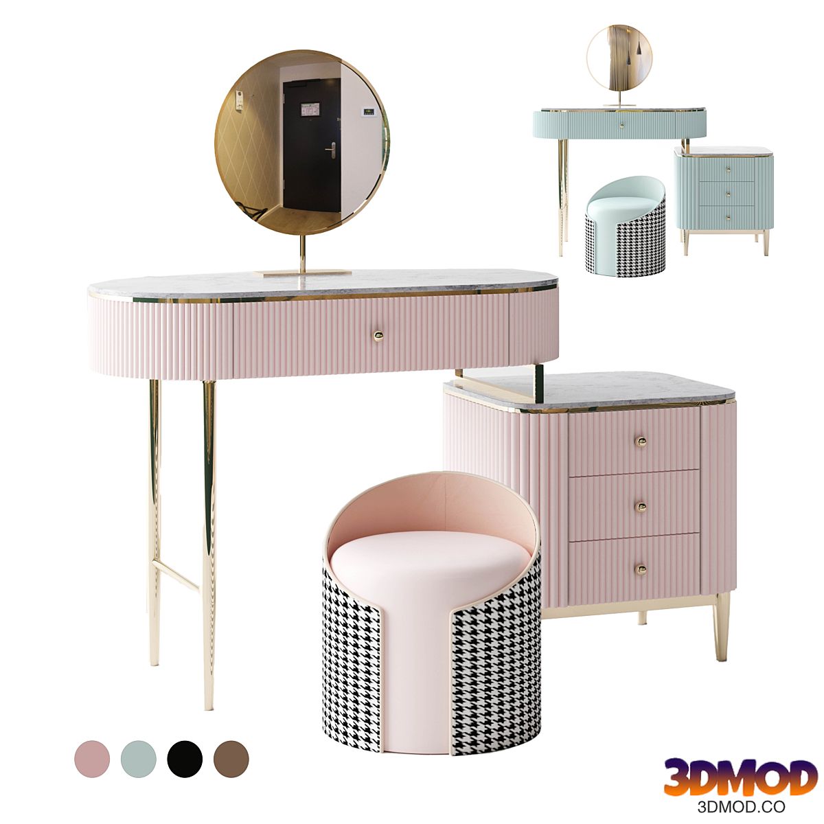 Makeup Vanity Set