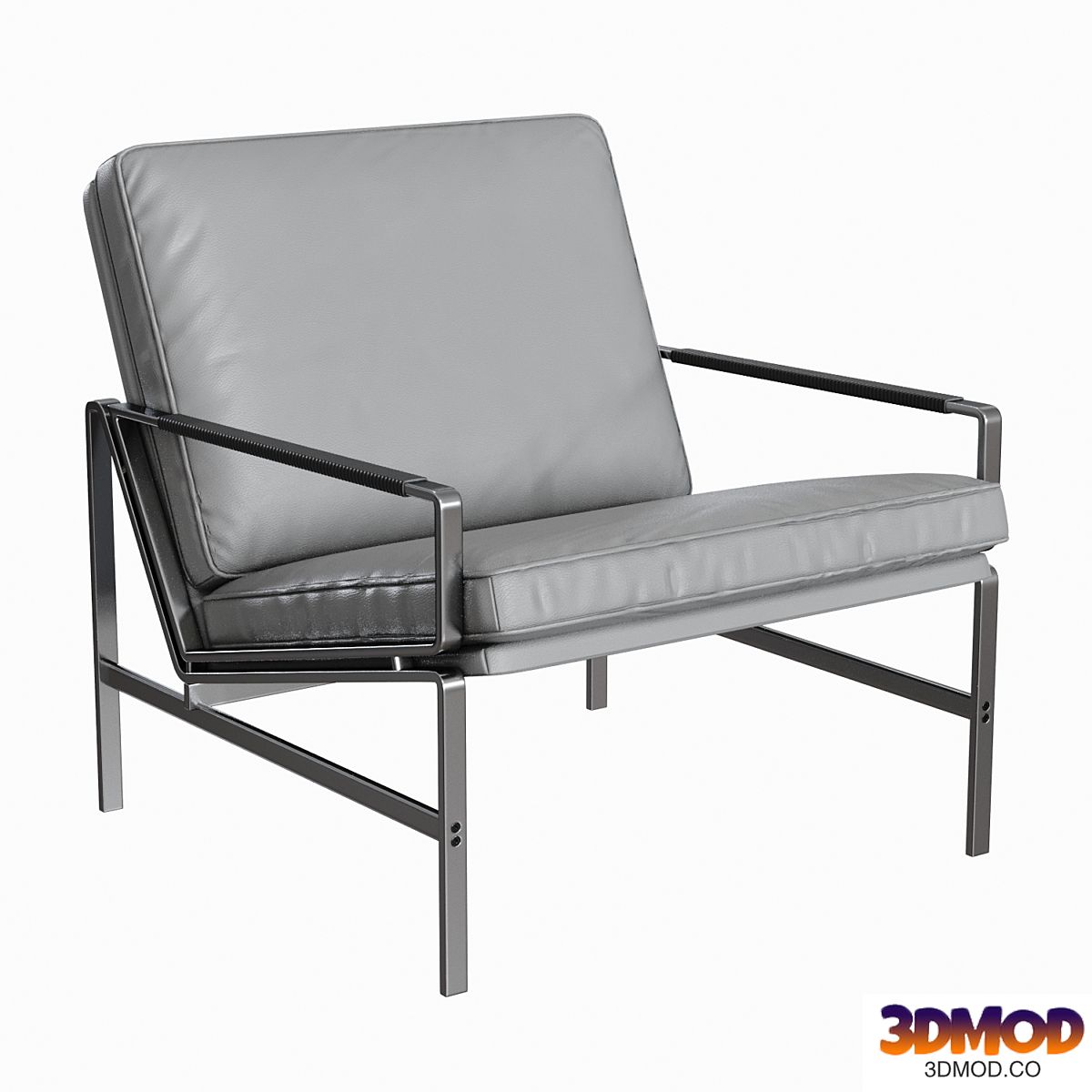 FK 6720 Classics of Midcentury Modernism Lounge Chair by Fabricius and Kastholm 扶手椅