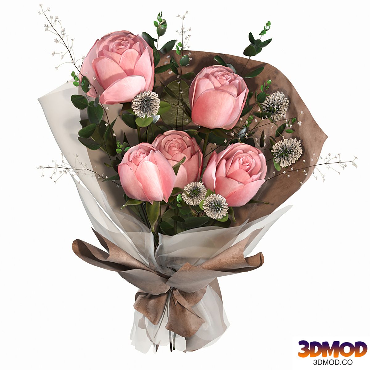bouquet with roses