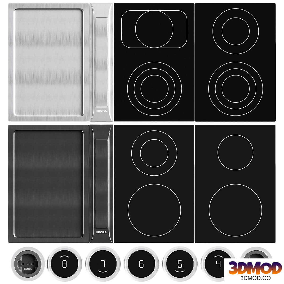 Bora Proffesional Kitchen Appliances 3.0 / Cooker set