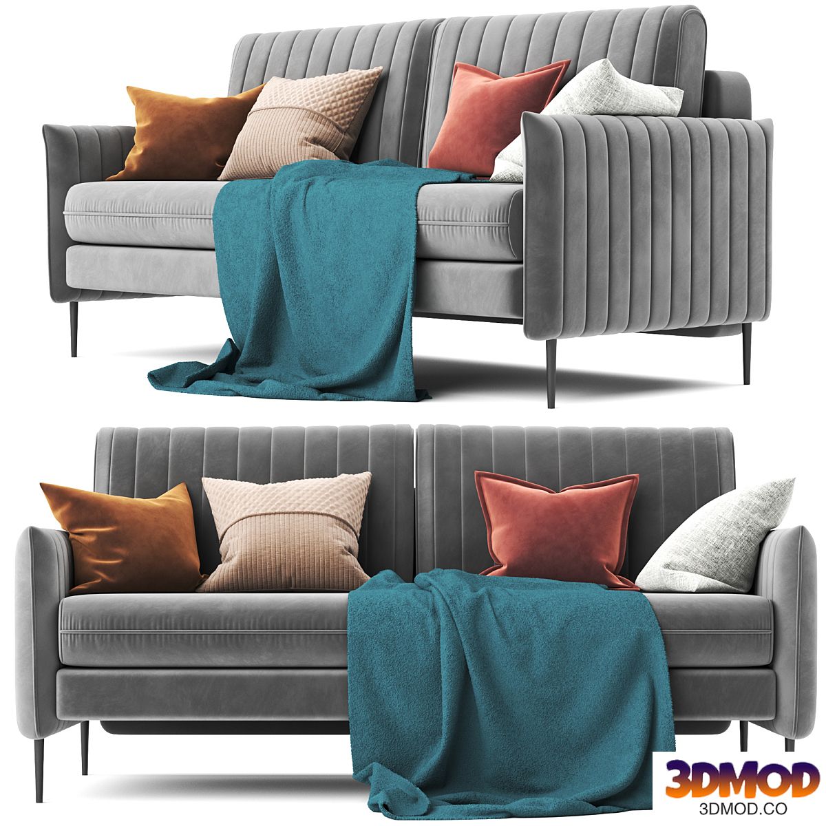 Svaut Velvet Gray