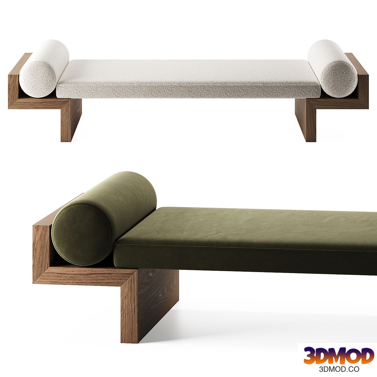 DORA | Daybed By Falsasquadra 沙发凳