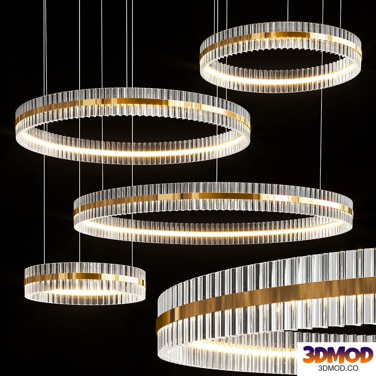 Baroncelli Saturno Chandelier